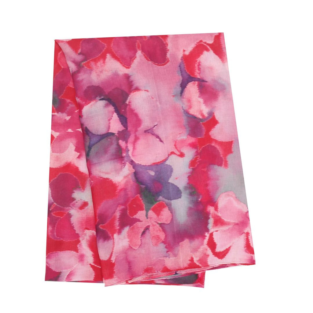 The Watercolour Floral Scarf Red itsy Bitsy Boutique