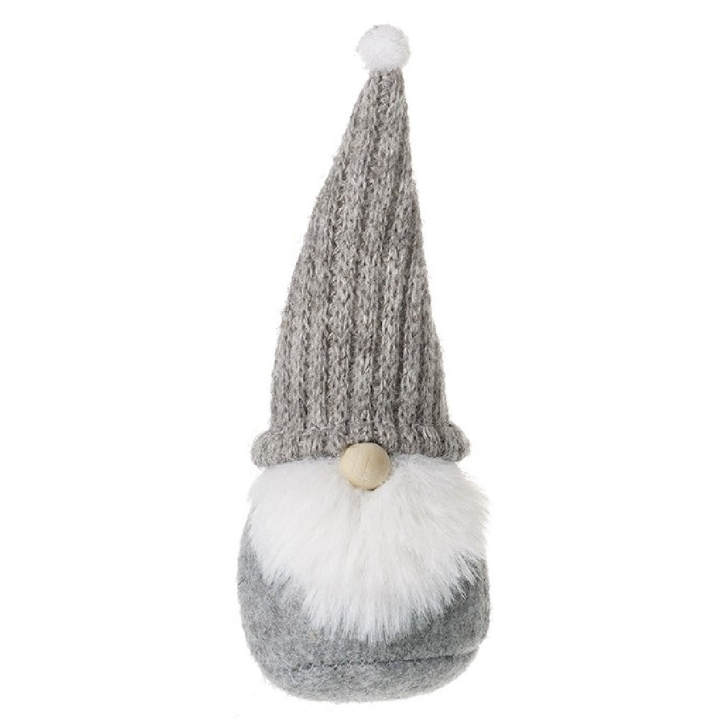 Small Grey & Cream Gonks with Hats itsy Bitsy Boutique