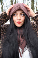 The Glitter Knitted Hood