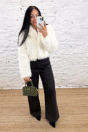 The Jagger Faux Fur Cropped Jacket