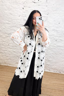 The Tallulah Daisy Lace Crochet Shirt