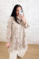 The Tallulah Daisy Lace Crochet Shirt