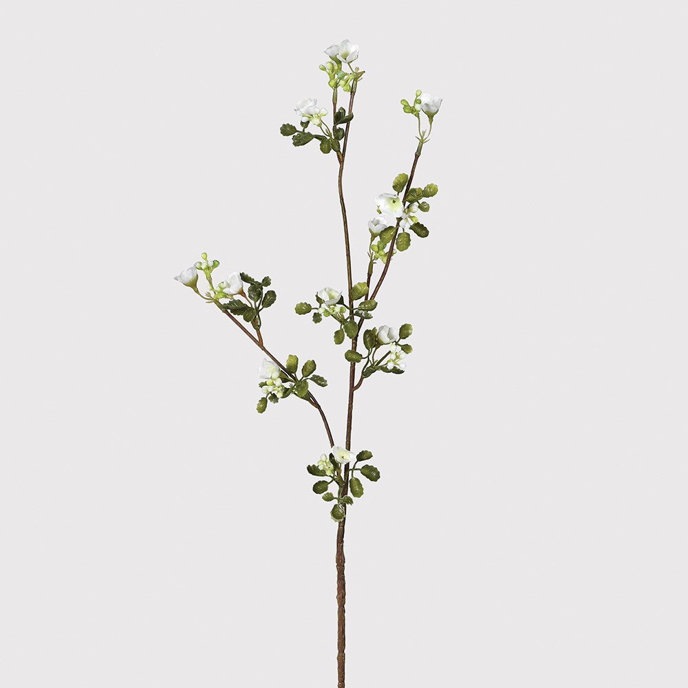 White Wax Flower Stem With Leaves Itsy Bitsy Boutique White wax flower stem with leaves itsy bitsy boutique