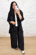 The Bridget Polka Dot Two Piece Set