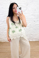 The Hyacinth Vest Top