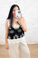 The Hyacinth Vest Top
