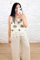 The Hyacinth Vest Top