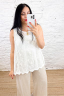 The Lilas Crochet Top