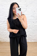 The Lilas Crochet Top