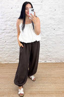 The Pepper Linen Trousers