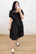 The Maxine Polka Dot Dress