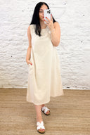 The Hallie Linen Dress