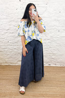 The Katie Broderie Anglaise Trousers