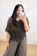 The Evelyn Crochet Top