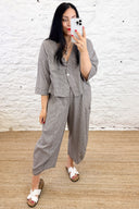 The Bethany Gingham Trousers