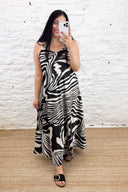 The Gracelyn Zebra Print Dress