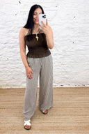 The Ollie Cotton Stripe Trousers