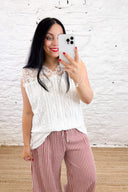 The Dessie Lace Top