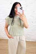 The Dessie Lace Top