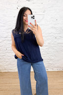 The Dessie Lace Top
