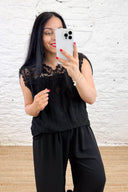 The Dessie Lace Top