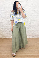 The Katie Broderie Anglaise Trousers