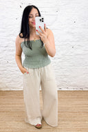 The Ollie Cotton Stripe Trousers