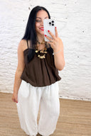 The Minda Bubble Vest Top