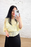 The Hattie Star Embroidered Blouse