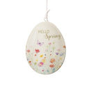 Floral Egg Hanging Decoration