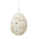 Floral Egg Hanging Decoration
