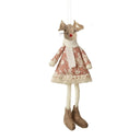 Mice in Floral Dress Hanging Decoration