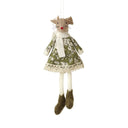 Mice in Floral Dress Hanging Decoration