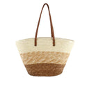 The Large Tote Stripe Straw Bag