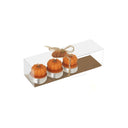 Set of 4 Pumpkin Candles